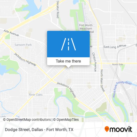 Dodge Street map