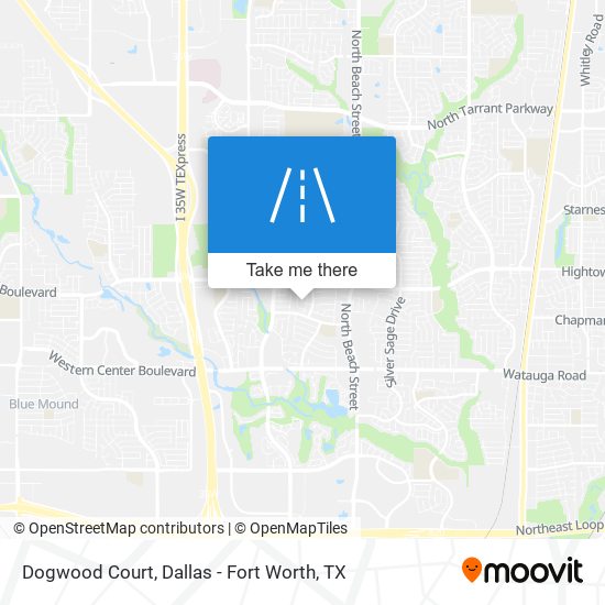 Mapa de Dogwood Court
