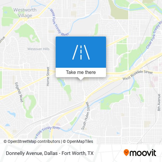 Donnelly Avenue map