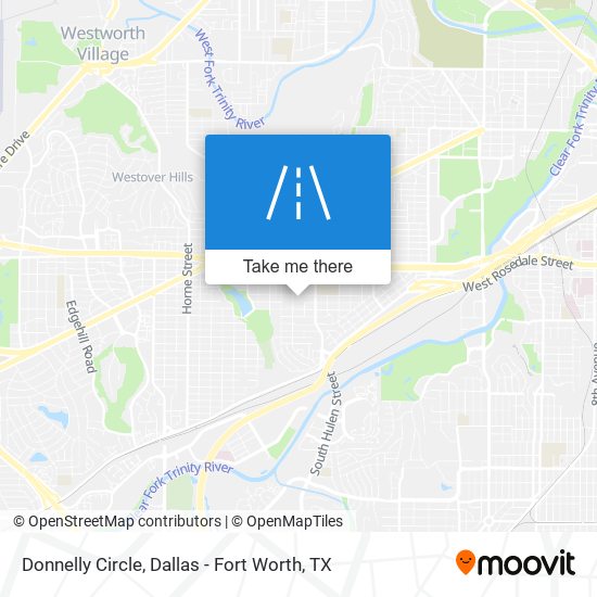 Donnelly Circle map