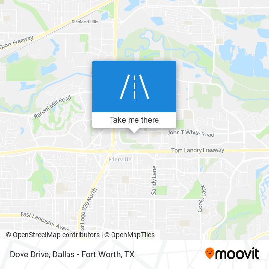 Dove Drive map