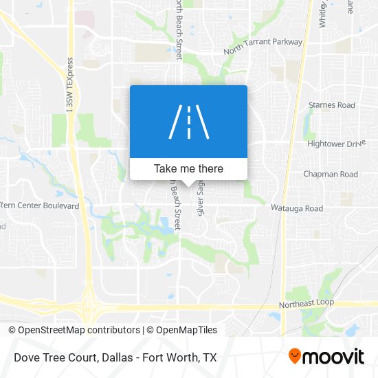 Dove Tree Court map