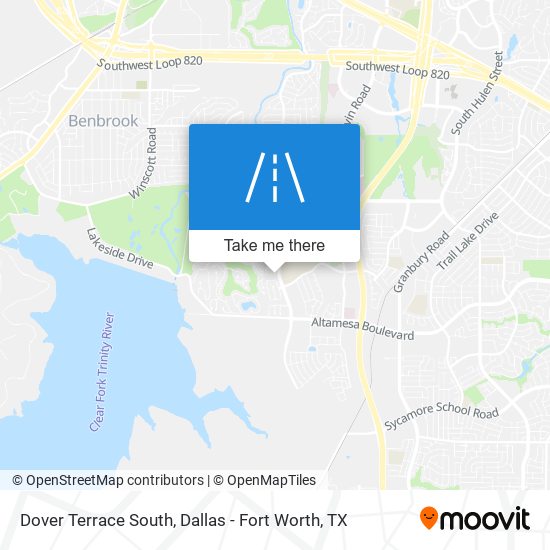 Dover Terrace South map
