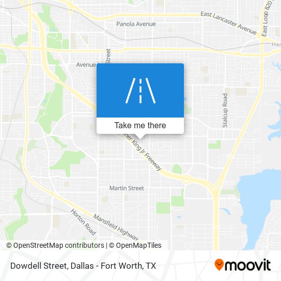 Dowdell Street map