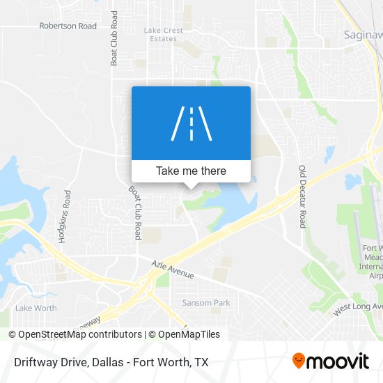 Driftway Drive map