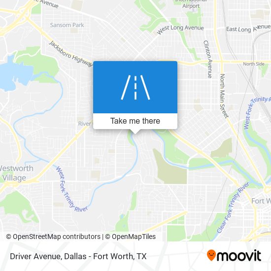 Driver Avenue map
