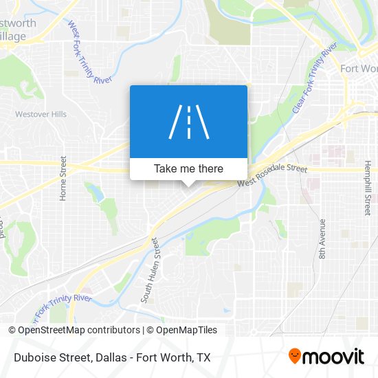 Duboise Street map