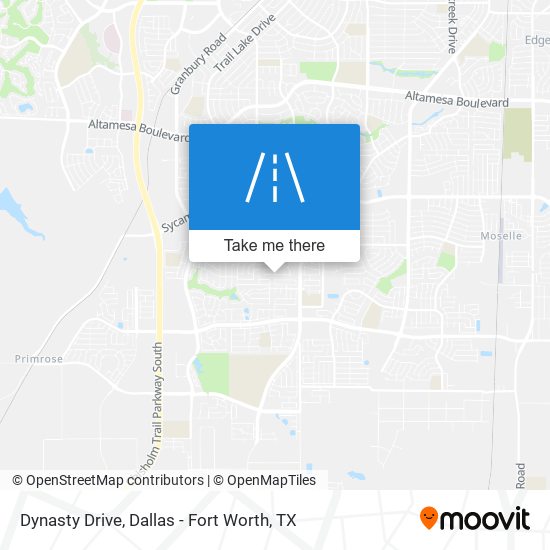 Dynasty Drive map