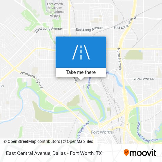 Mapa de East Central Avenue