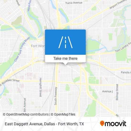 Mapa de East Daggett Avenue