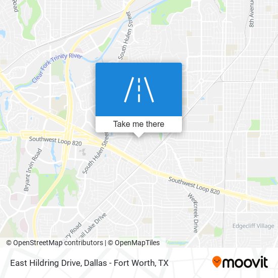 East Hildring Drive map