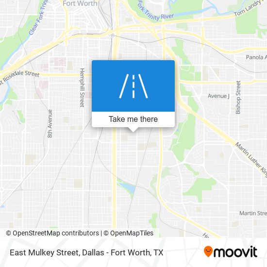 East Mulkey Street map