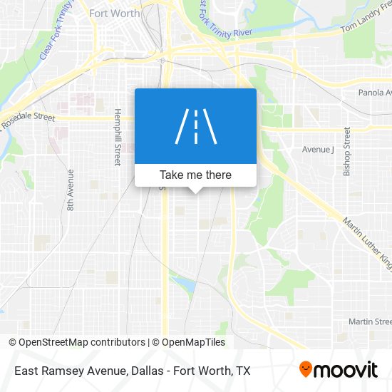 Mapa de East Ramsey Avenue