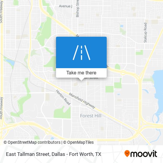 East Tallman Street map