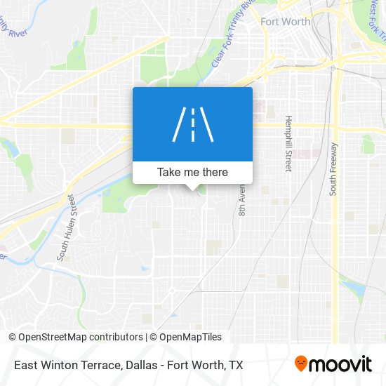 Mapa de East Winton Terrace