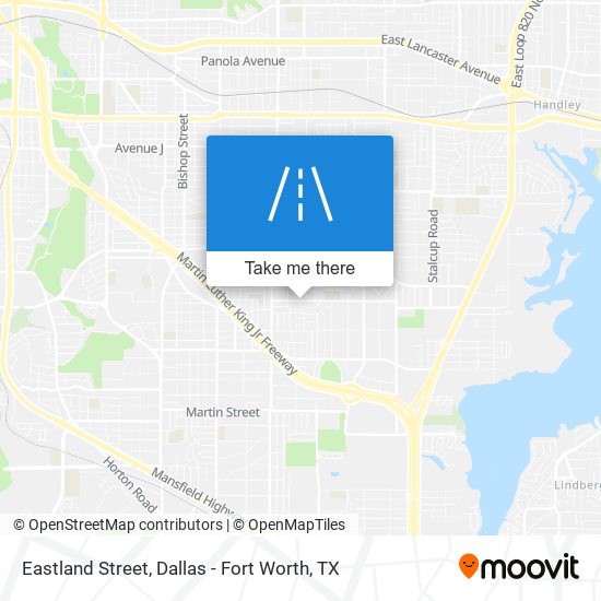 Mapa de Eastland Street