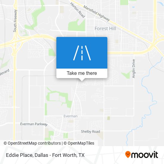Eddie Place map