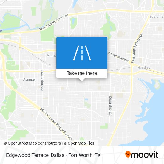 Mapa de Edgewood Terrace