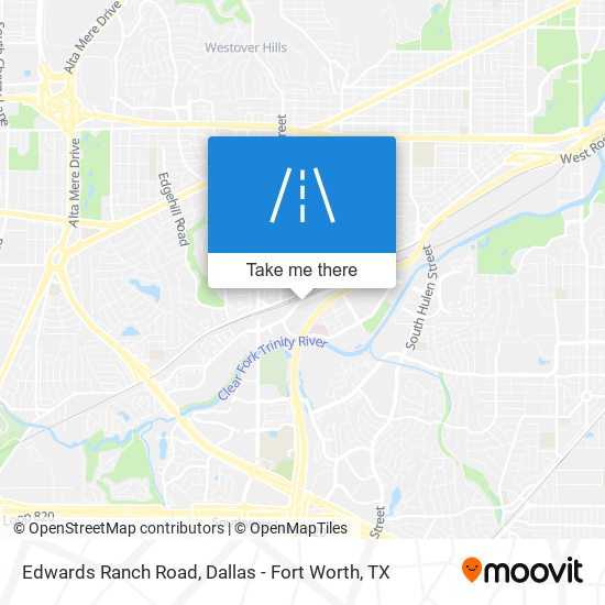 Edwards Ranch Road map