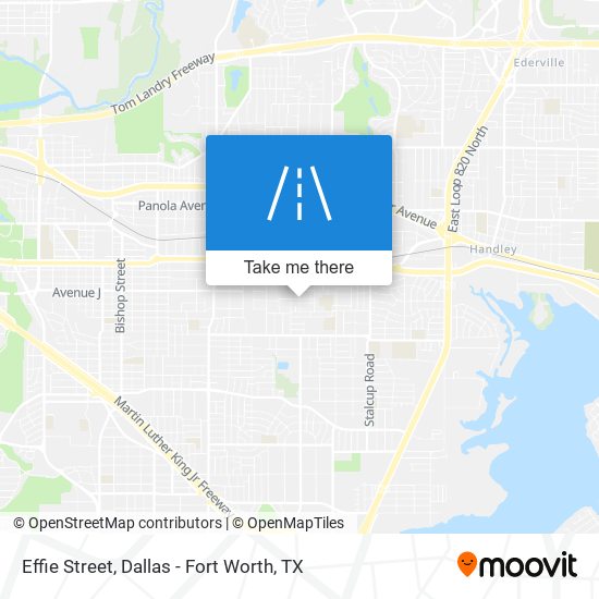 Effie Street map