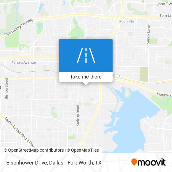 Eisenhower Drive map