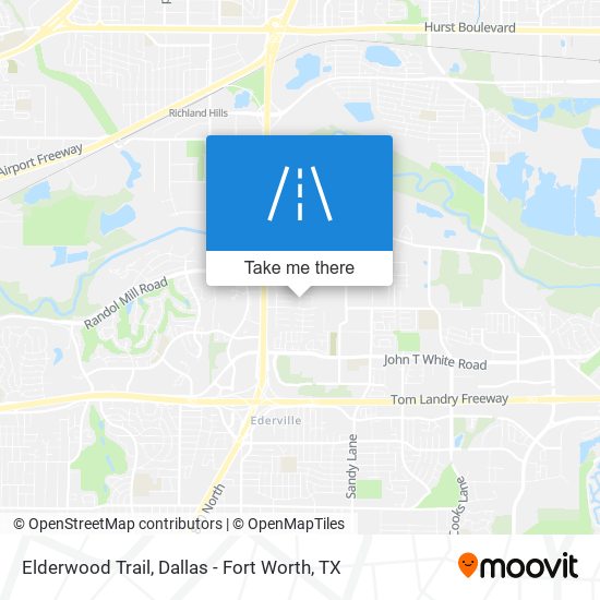 Elderwood Trail map