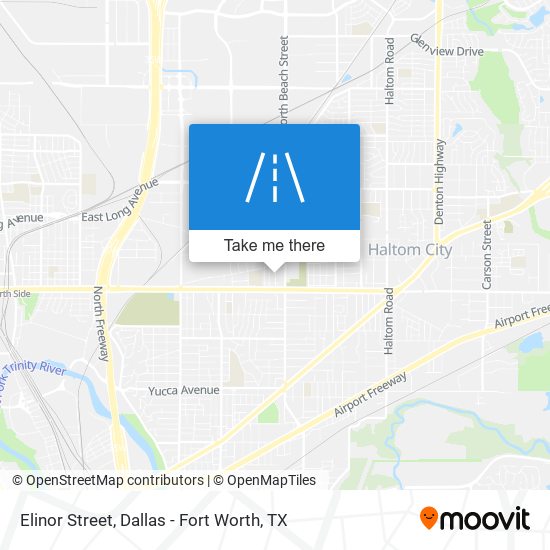 Mapa de Elinor Street