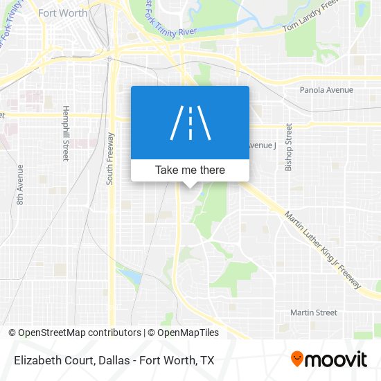 Mapa de Elizabeth Court