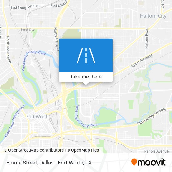 Mapa de Emma Street