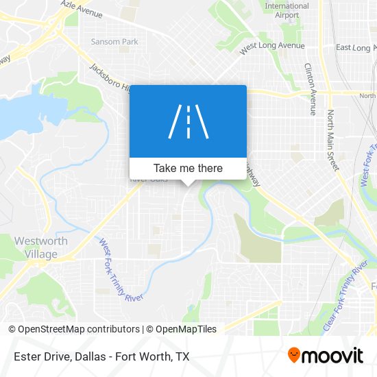 Ester Drive map