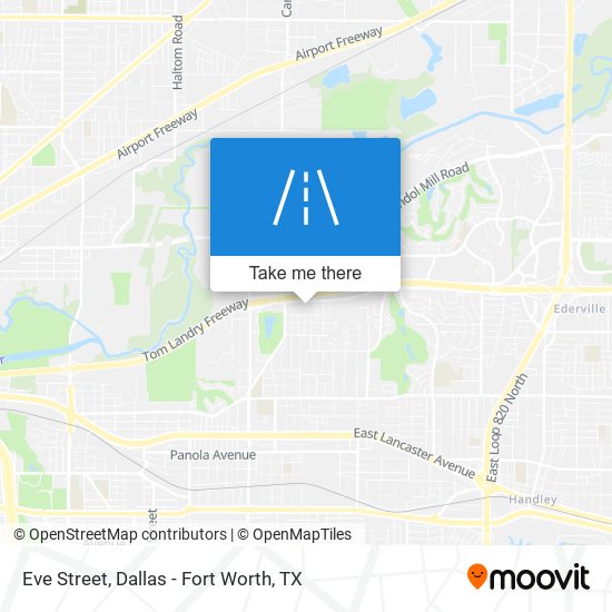 Mapa de Eve Street