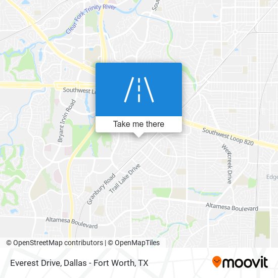 Everest Drive map