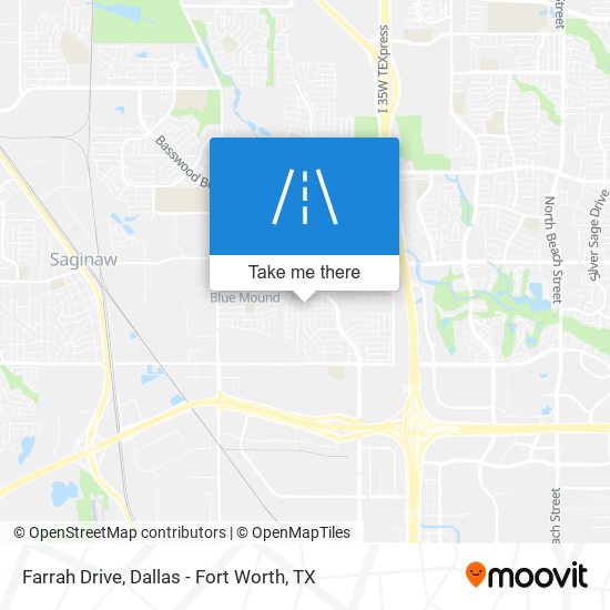 Farrah Drive map