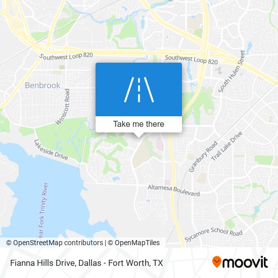 Mapa de Fianna Hills Drive