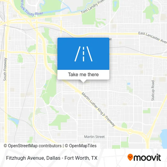 Fitzhugh Avenue map