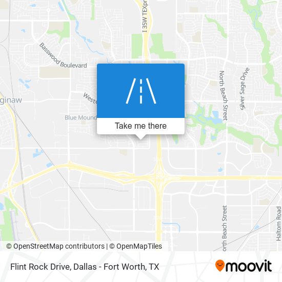 Flint Rock Drive map