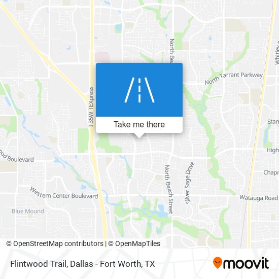 Flintwood Trail map