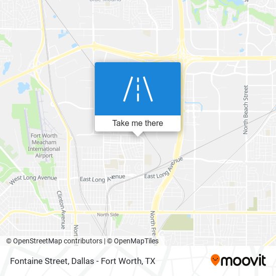 Mapa de Fontaine Street