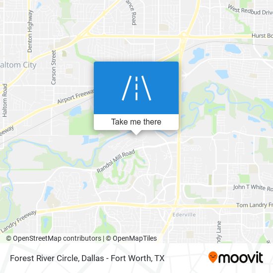 Mapa de Forest River Circle
