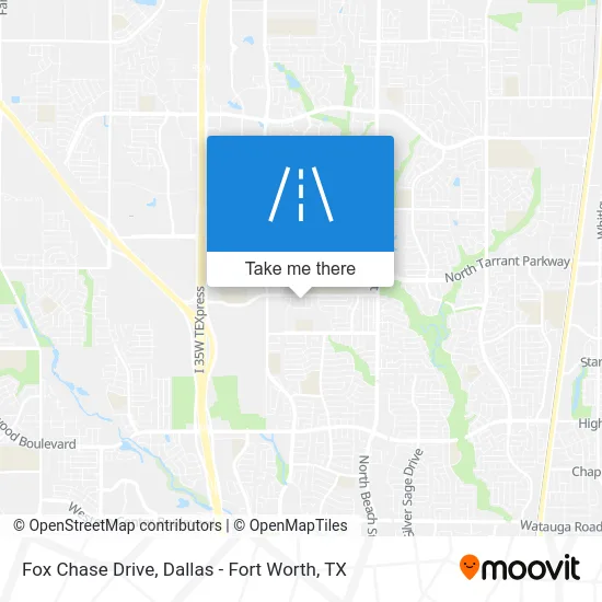 Fox Chase Drive map
