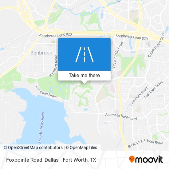 Foxpointe Road map
