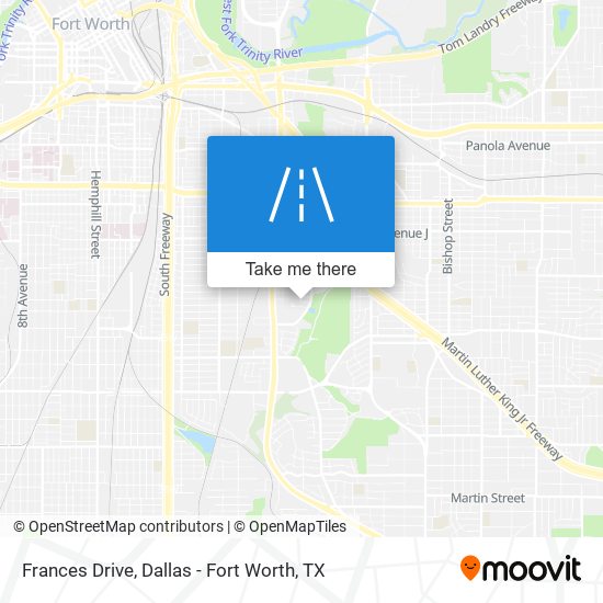 Frances Drive map