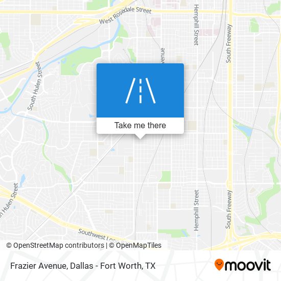 Frazier Avenue map