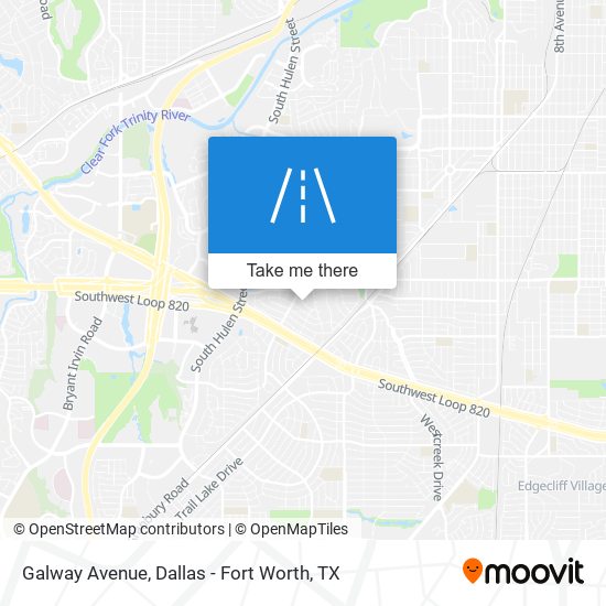 Mapa de Galway Avenue