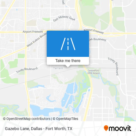 Gazebo Lane map