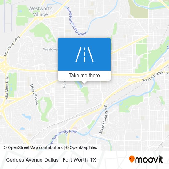 Geddes Avenue map