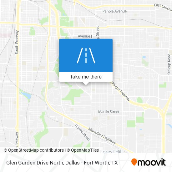 Mapa de Glen Garden Drive North