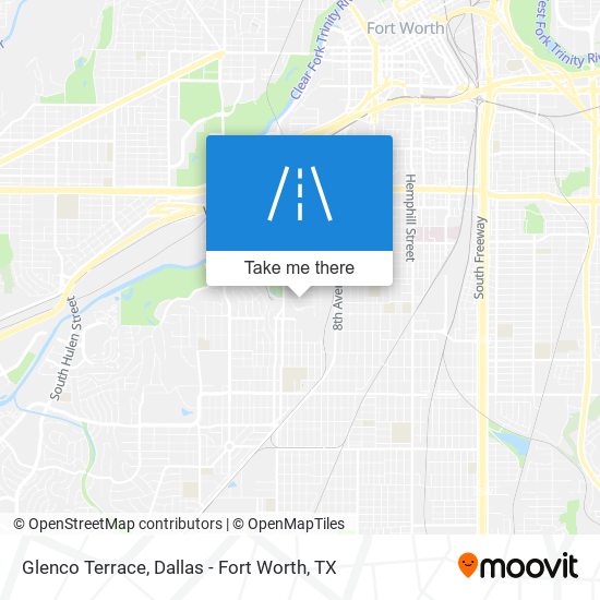 Glenco Terrace map