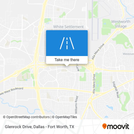 Mapa de Glenrock Drive