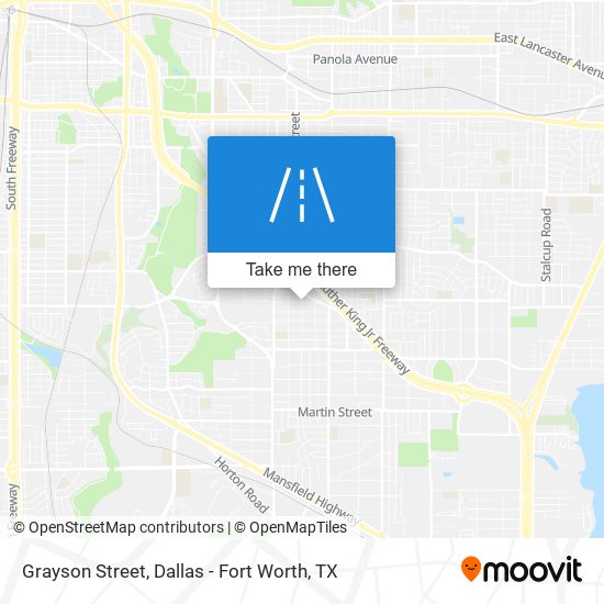 Grayson Street map